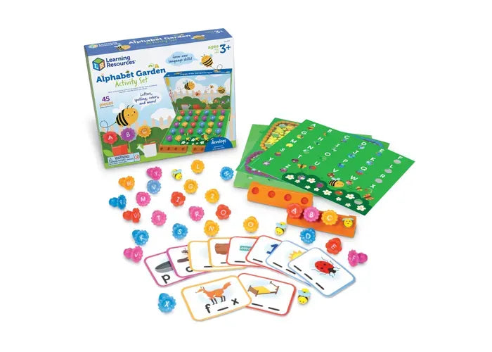 Learning Resources Alphabet Garden Activity Set