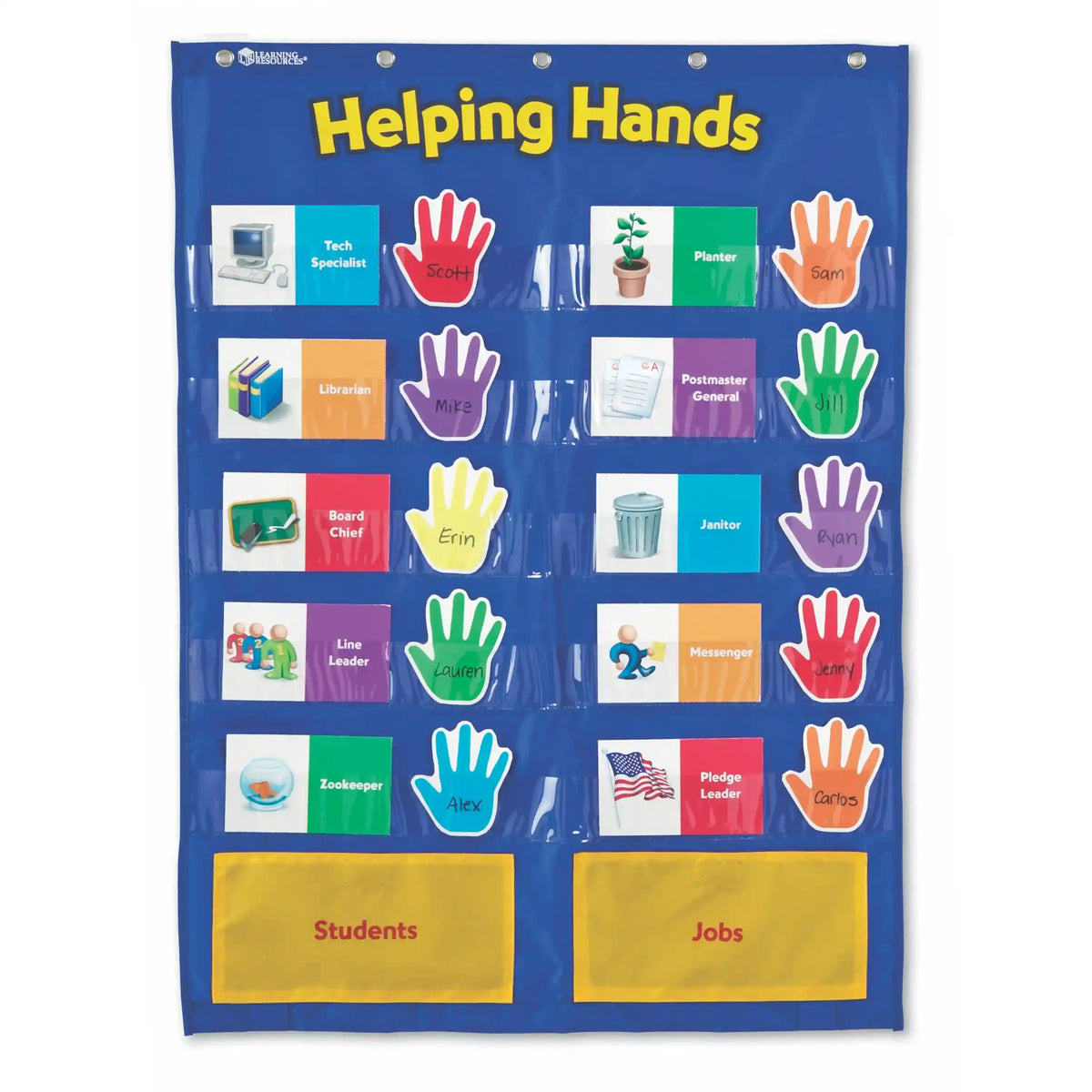 Learning Resources Helping Hands ™ Pocket Chart