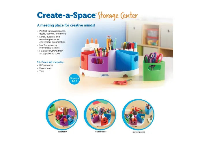 Learning Resources Create-a-Space ™ Storage Center