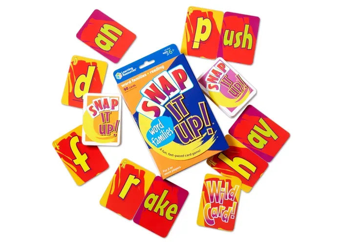 Learning Resources Snap It Up! ® Phonics: Word Families