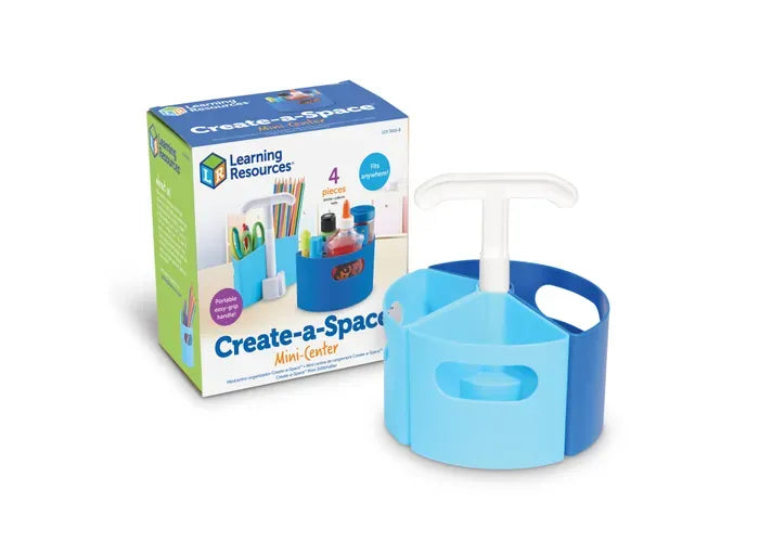 Learning Resources Create-a-Space ™ Mini-Center - Blue