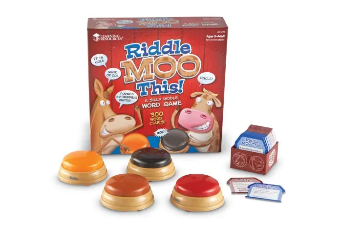 Learning Resources Riddle Moo This A Silly Riddle Word Game