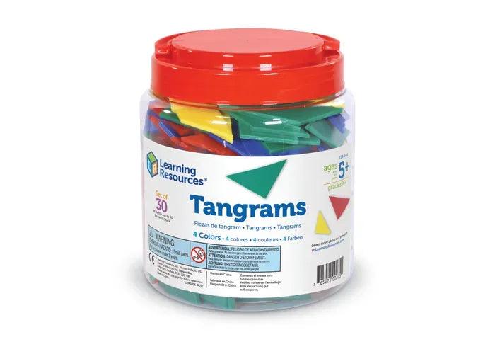 Learning Resources 4-Color Tangrams