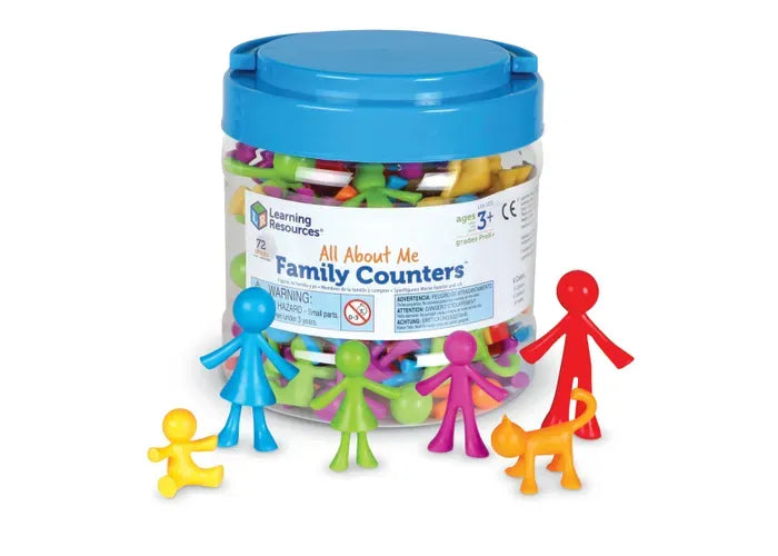 Learning Resources All About Me Family Counters ™