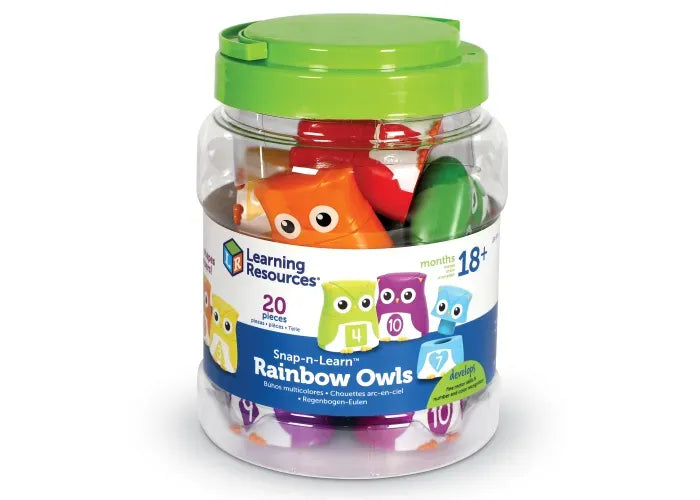 Learning Resources Snap-n-Learn ™ Rainbow Owls