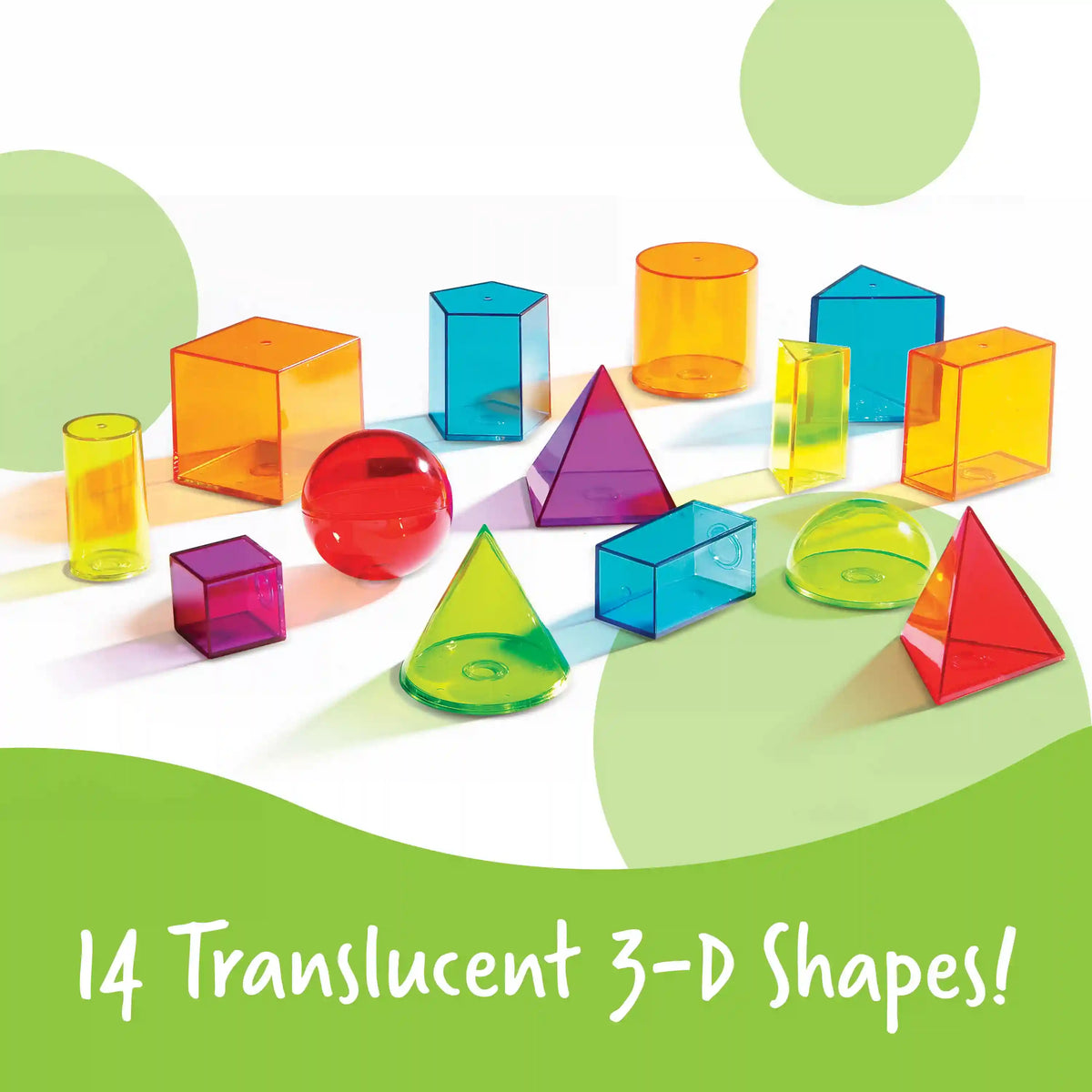 Learning Resources View-Thru ® Geometric Solids