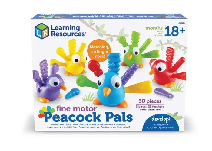 Learning Resources Fine Motor Peacock Pals