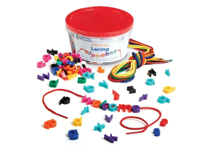 Learning Resources Lowercase Lacing Alphabet