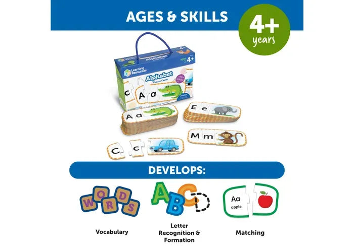 Learning Resources Alphabet Puzzle Cards