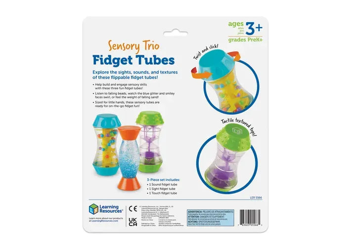 Learning Resources Sensory Trio Fidget Tubes