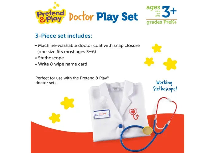Learning Resources Pretend & Play ® Doctor Play Set
