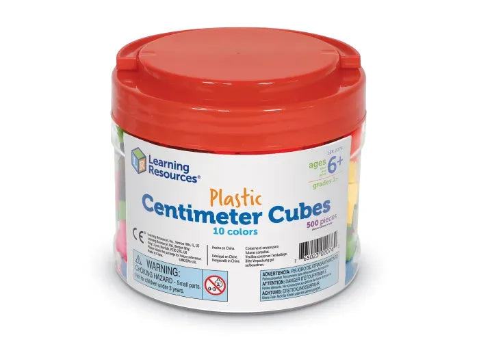 Learning Resources Centimeter Cubes, Set of 500