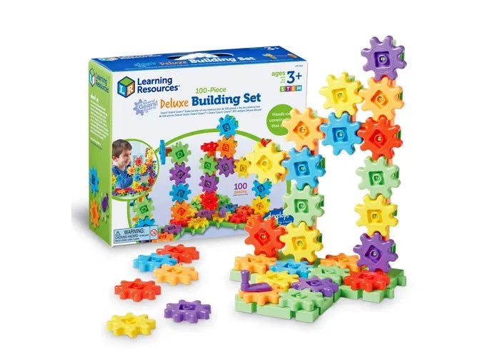 Learning Resources Gears! Gears! Gears! ® Deluxe Building Set