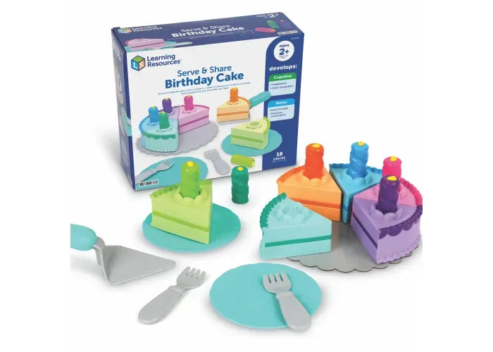 Learning Resources New Sprouts ® Serve & Share Birthday Cake