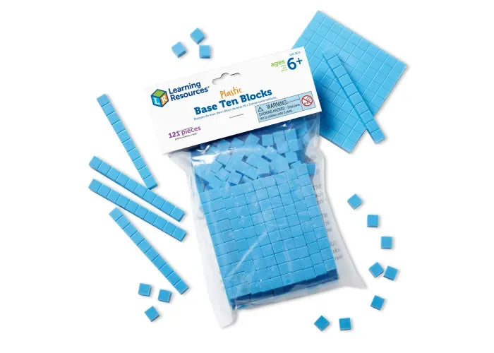 Learning Resources Base Ten Blocks Smart Pack, Set of 121