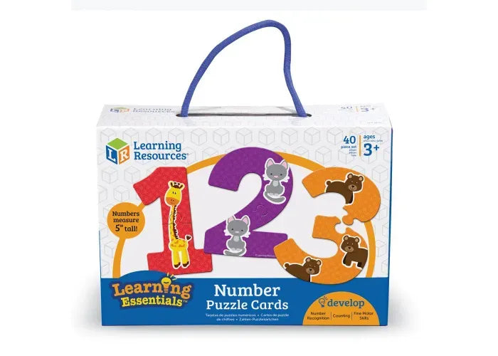 Learning Resources Number Puzzle Cards