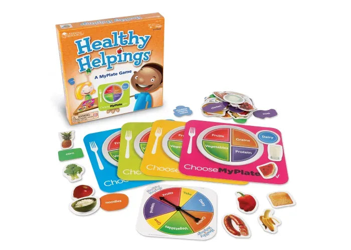 Learning Resources Healthy Helpings ™ MyPlate Game