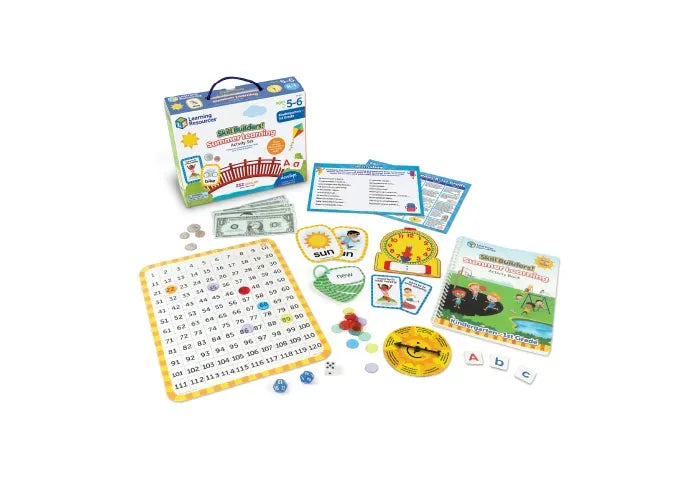 Learning Resources Skill Builders! Summer Learning Activity Set - K to 1st