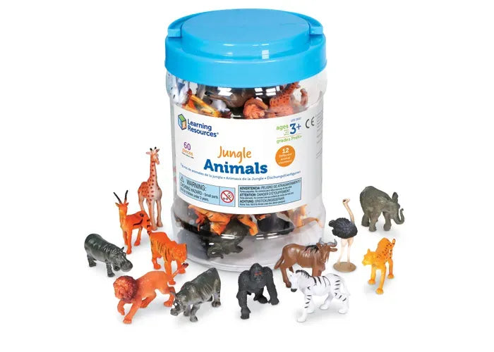 Learning Resources Jungle Animal Counters, Set of 60