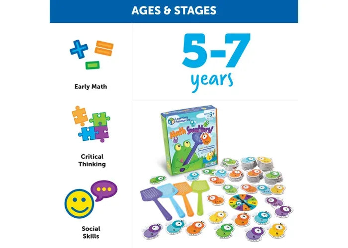 Learning Resources Mathswatters ™ Addition & Subtraction Game