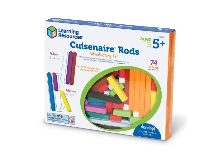 Learning Resources Plastic Cuisenaire ® Rods Introductory Set