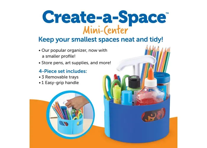 Learning Resources Create-a-Space ™ Mini-Center - Blue