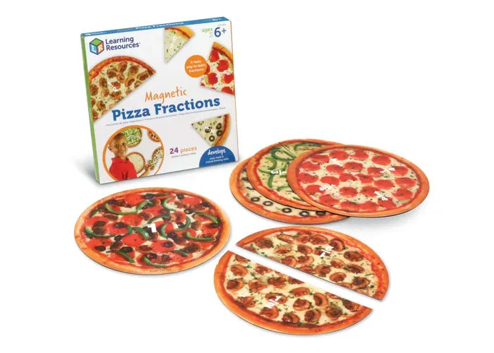 Learning Resources Magnetic Pizza Fractions