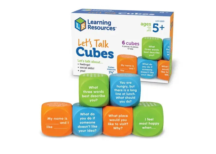 Learning Resources Let's Talk Cubes