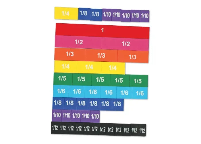 Learning Resources Rainbow Fraction ® Soft Foam Magnetic Tiles