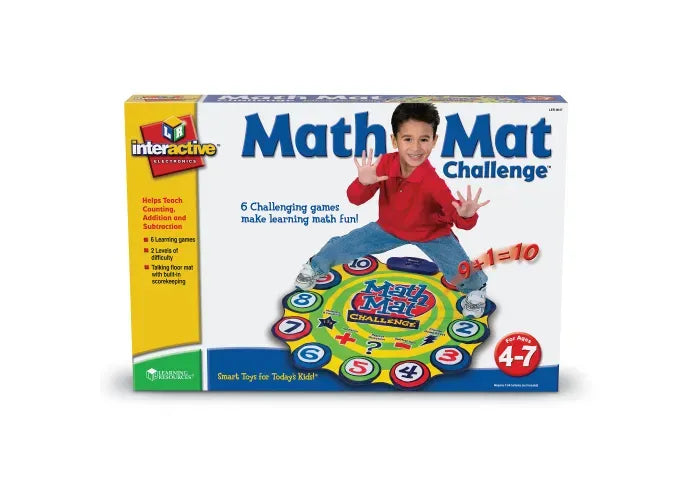 Learning Resources Math Mat Challenge Addition & Subtraction Game
