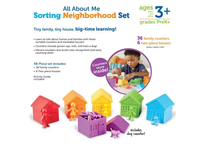 Learning Resources All About Me Sorting Neighborhood Set