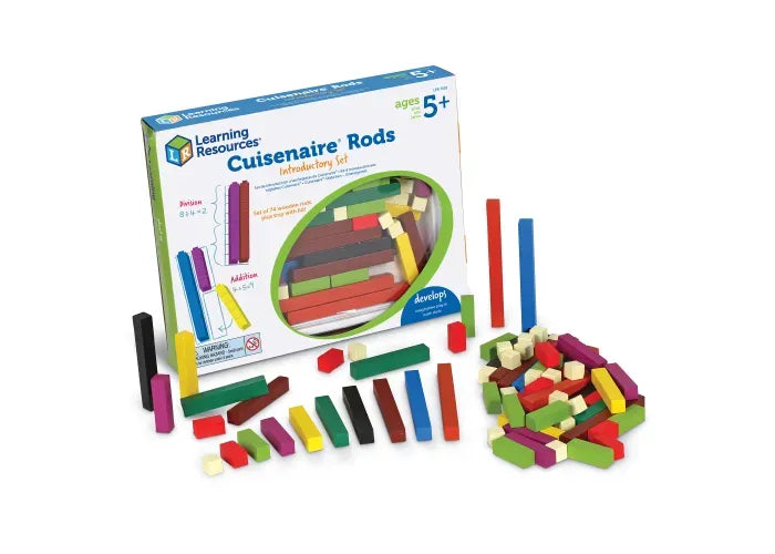 Learning Resources Wooden Cuisenaire ® Rods Introductory Set