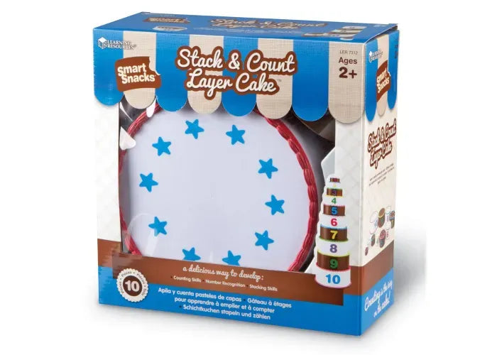 Learning Resources Smart Snacks ® Stack & Count Layer Cake ™