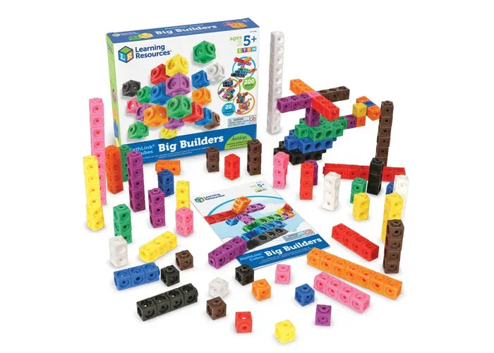 Learning Resources MathLink ® Cubes Big Builders ™