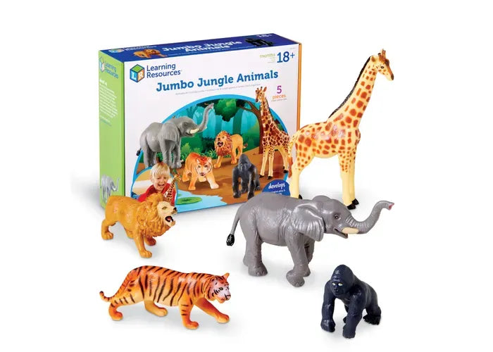 Learning Resources Jumbo Jungle Animals