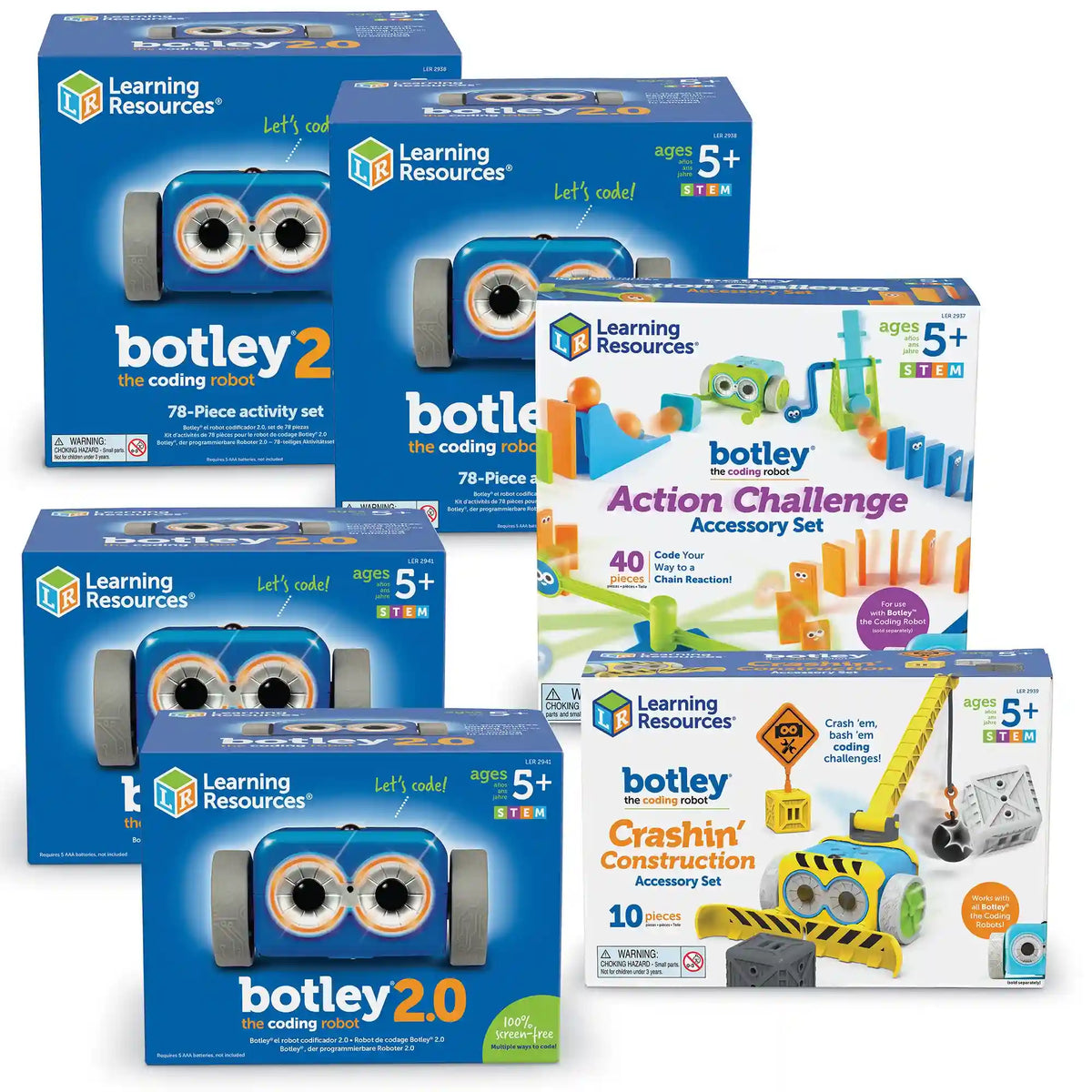 Learning Resources Botley ® 2.0 the Coding Robot Classroom Bundle