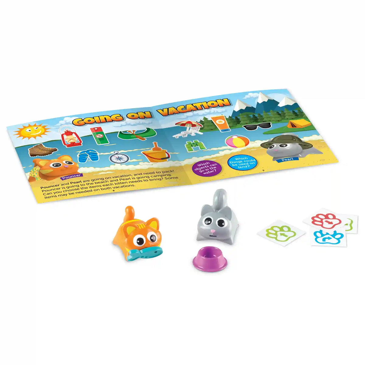 Learning Resources Coding Critters ® Pair-a-Pets: Adventures with Pouncer & Pearl