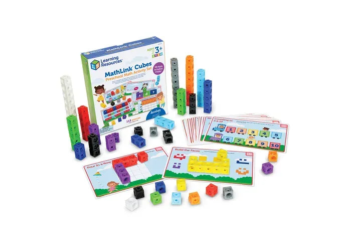 Learning Resources MathLink ® Cubes PreK Activity Set