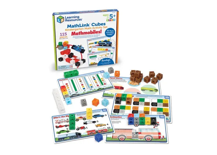 Learning Resources MathLink ® Cubes Kindergarten Math Activity Set: Mathmobiles!