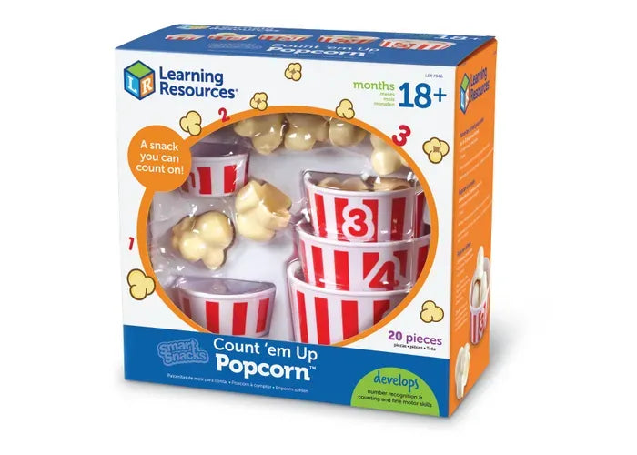 Learning Resources Smart Snacks ® Count 'em Up Popcorn