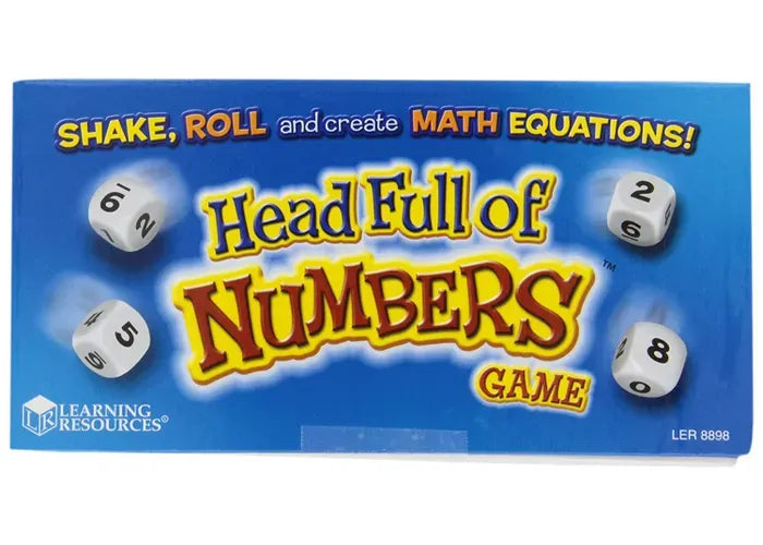 Learning Resources Head Full of Numbers ® Math Game