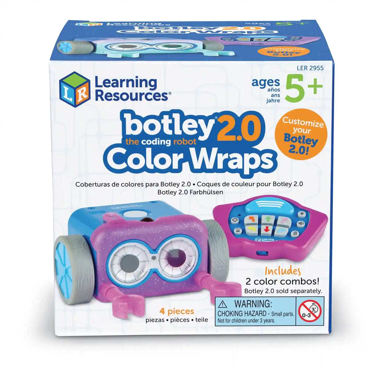 Learning Resources Botley ® 2.0 Color Wraps: Purple Pack