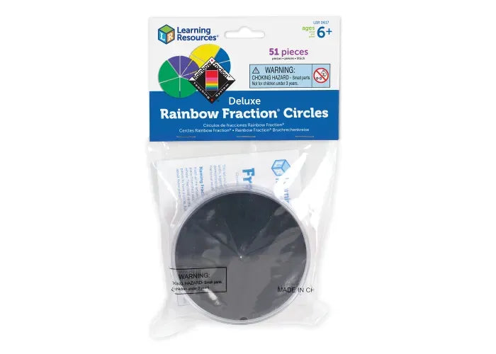 Learning Resources Rainbow Fraction ® Circles