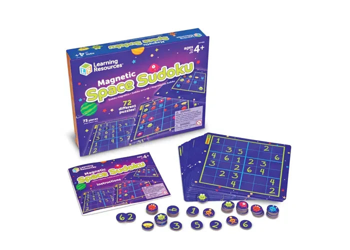 Learning Resources Magnetic Space Sudoku