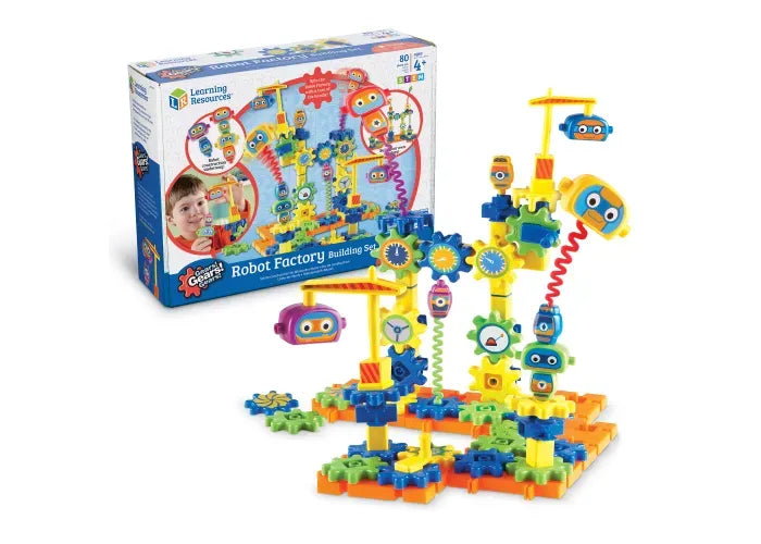 Learning Resources Gears! Gears! Gears! ® Robot Factory Building Set