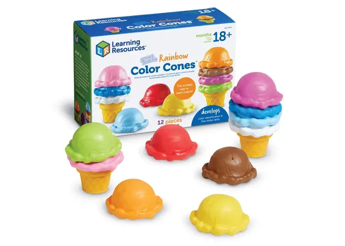 Learning Resources Smart Snacks ® Rainbow Color Cones