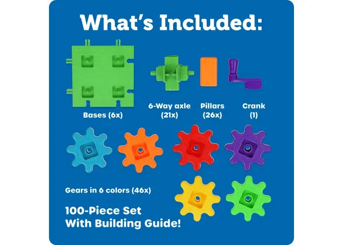 Learning Resources Gears! Gears! Gears! ® Deluxe Building Set