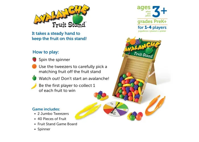Learning Resources Avalanche Fruit Stand