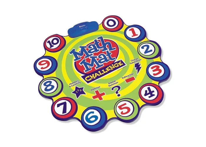 Learning Resources Math Mat Challenge Addition & Subtraction Game