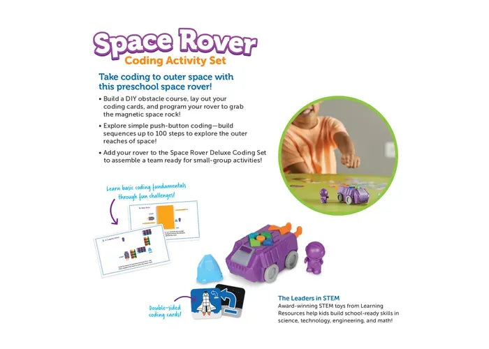 Learning Resources Space Rover Coding Activity Set